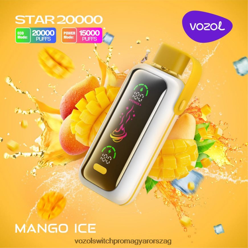 VOZOL Budapest - mangó jég VOZOL STAR 20000 82N4V413