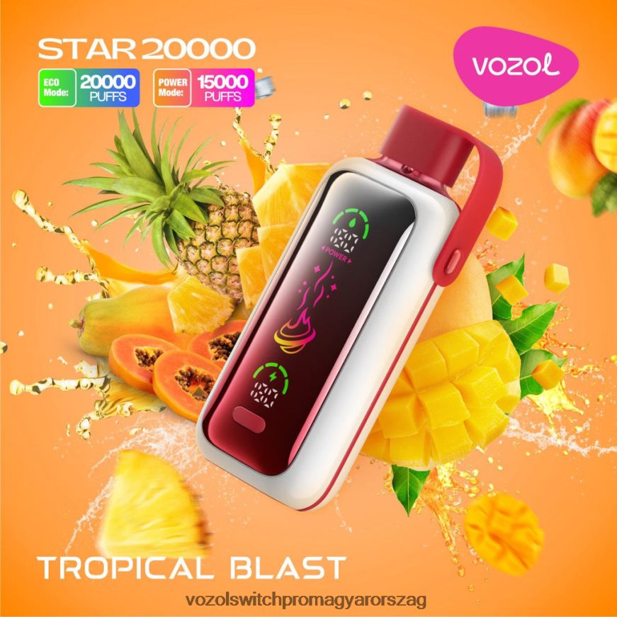 VOZOL Budapest - trópusi robbanás VOZOL STAR 20000 82N4V42