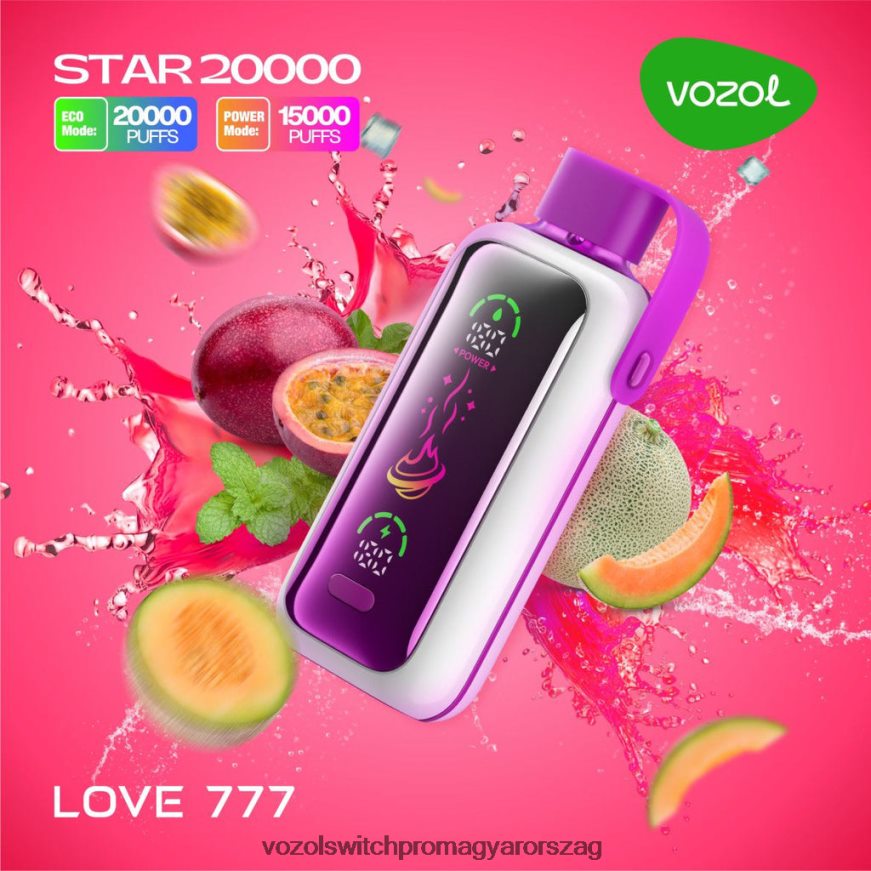 VOZOL Magyarország - szerelem 777 VOZOL STAR 20000 82N4V412