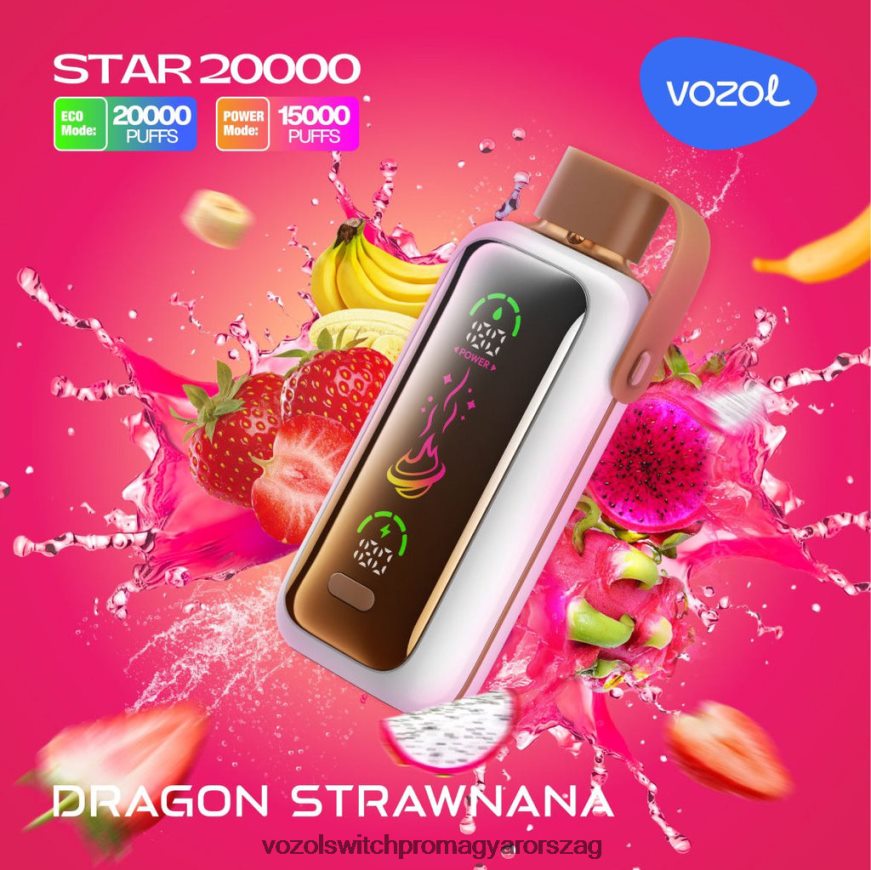 VOZOL Vélemények - sárkány strawnana VOZOL STAR 20000 82N4V48
