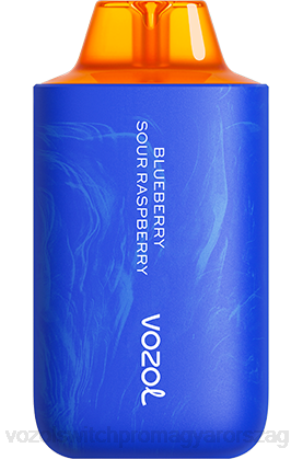VOZOL Vape Rendelés - VOZOL STAR 6000/8000 v2 áfonyás savanyú málna Z80056