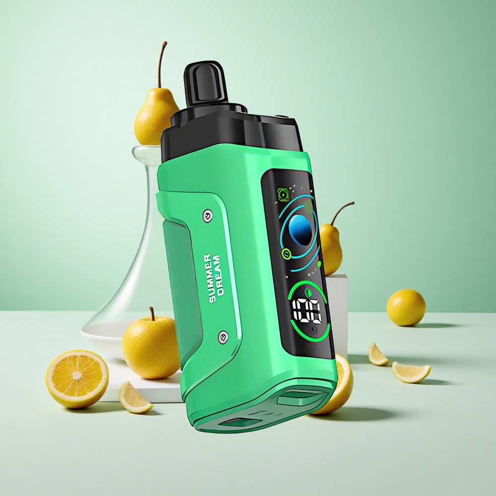 Nyári Álom Razz Bar 45000 Puffs Eldobható vape 1,0 ohmos hálós tekercs és Állítható Légáramlás