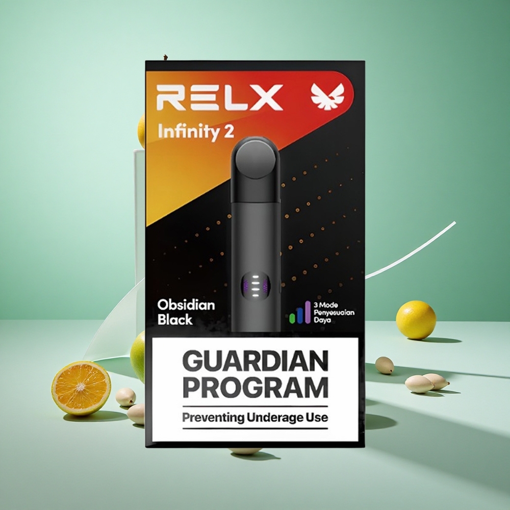 Sötétaszteroid Relx Infinity 2 600-650 Puffs Pod Kapacitás: 1,9 ml Töltőport: USB Type-C