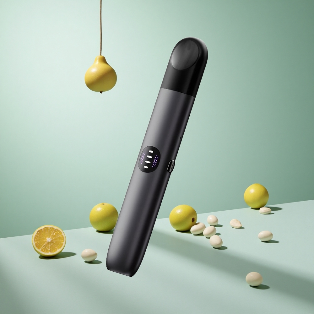 Szürke Relx Infinity 2 600-650 Puffs rendelkező e-cigaretta, 1,9 ml tartály kapacitású, 440mAh akkumulátor kapacitású