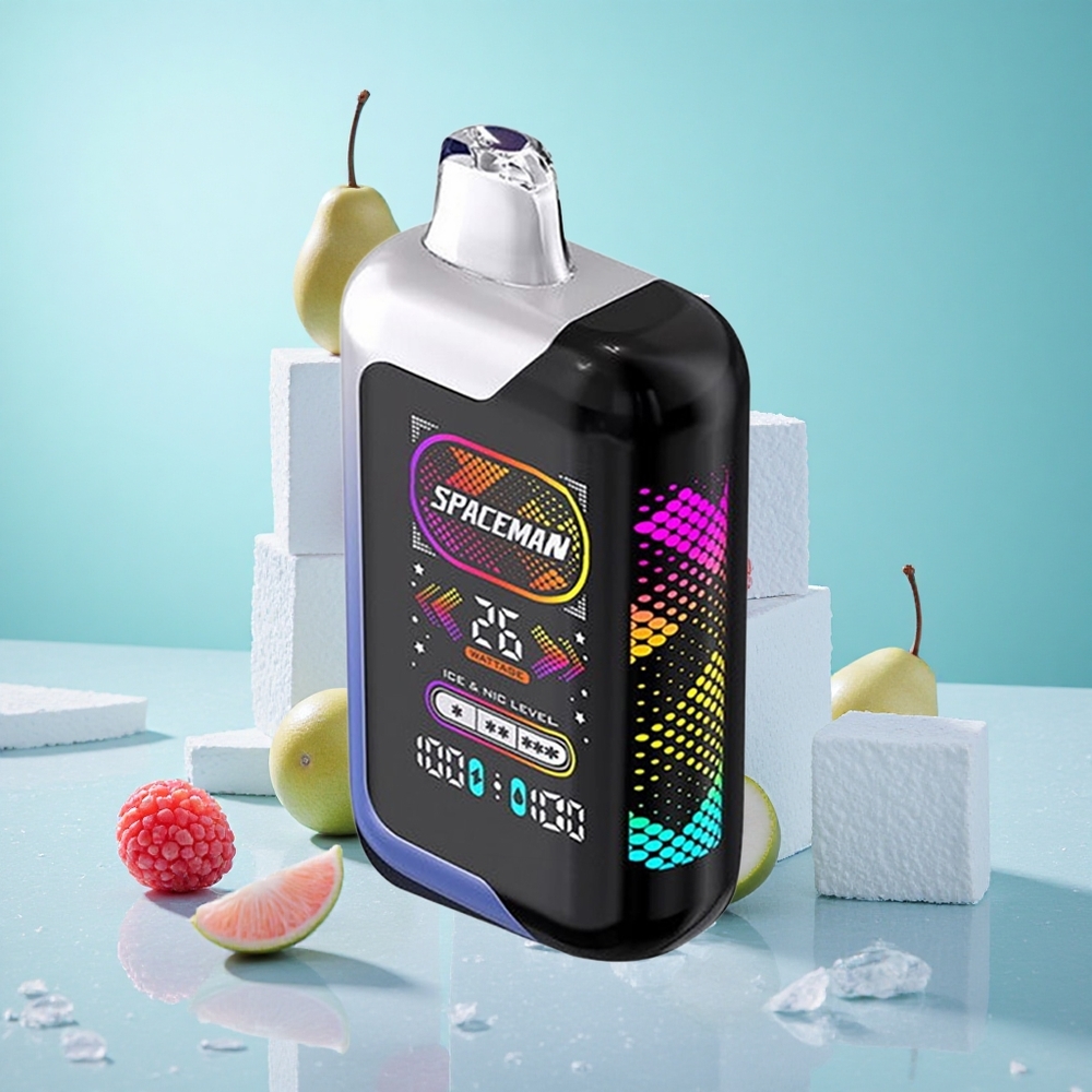 Kék Málna Jég ízkombináció SMOK SPACEMAN SP40000 eldobható e-cigaretta 40000 Puffs méretek: 98,09mm x 53mm x 28,60mm